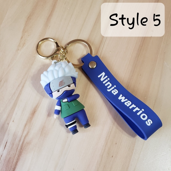 Anime Characters Big Fashion 3D Cartoon Keychains 6 Styles To Choose From - Picture 6 of 7